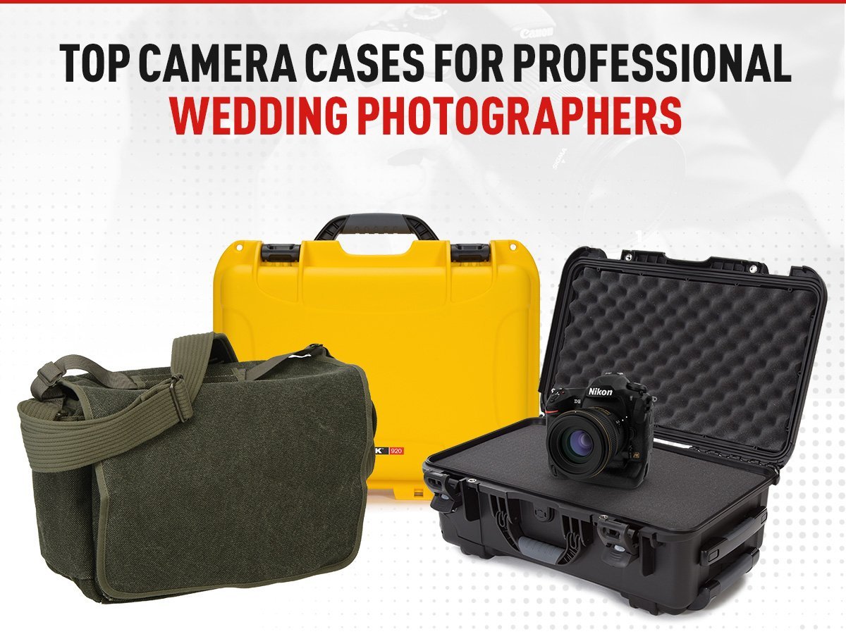 Top Camera Cases for Professional Wedding Photographers