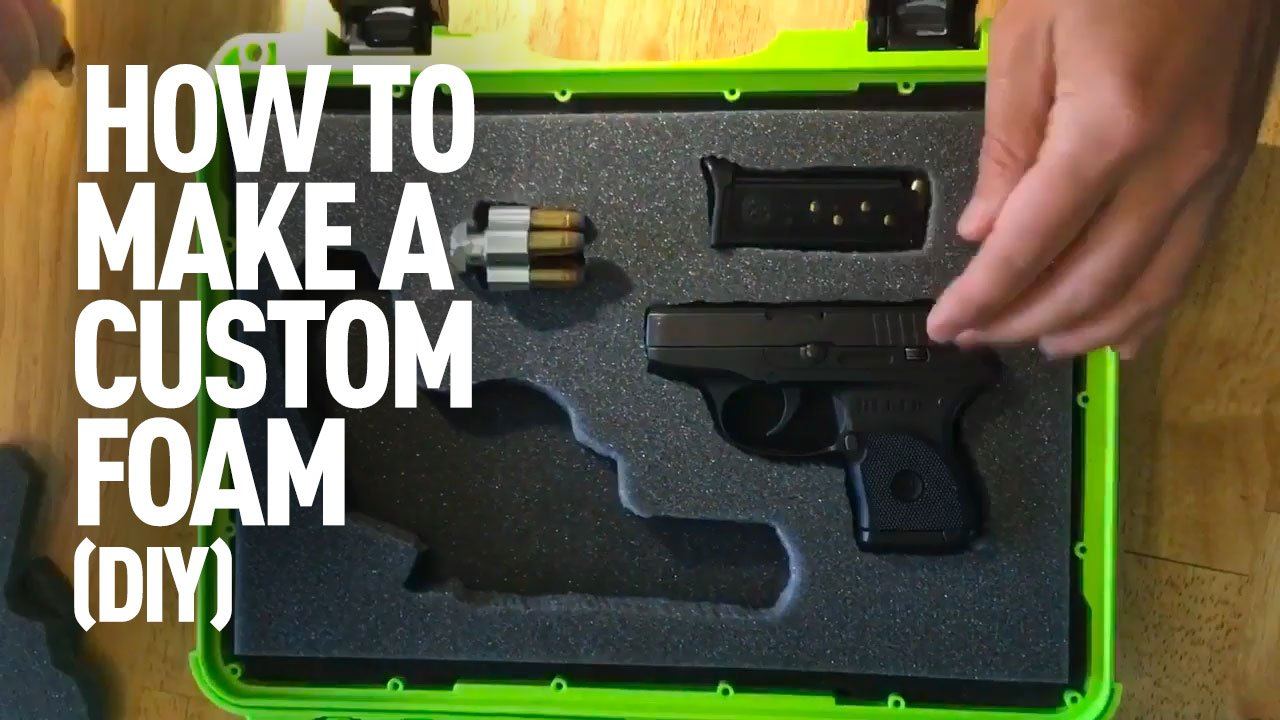 How to Cut and Plasti Dip Foam for Your Hand Gun (Custom Case)