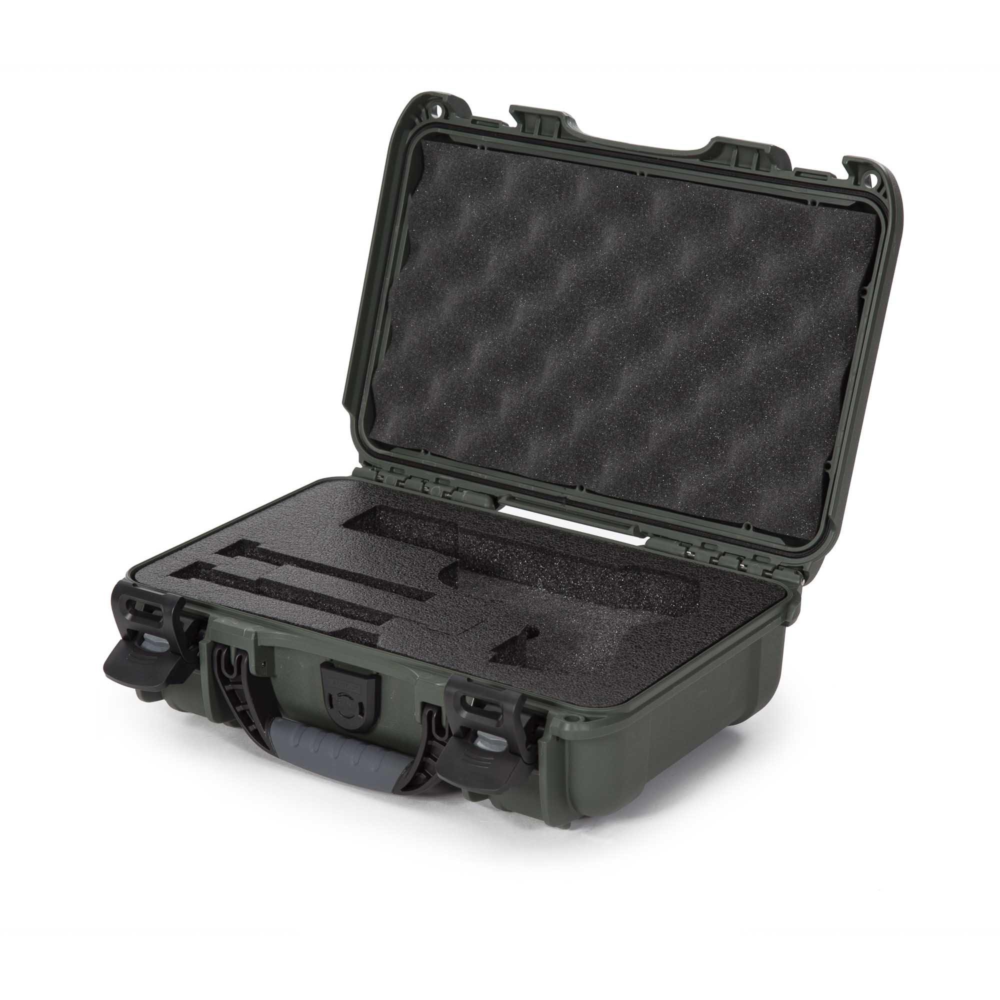 Nanuk 909 Classic Pistol Case in Olive - Pistol Case