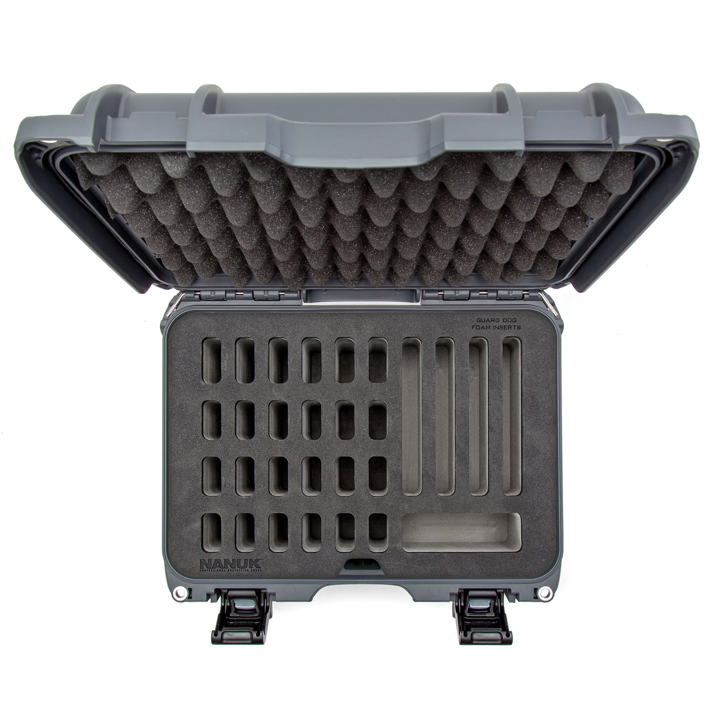 NANUK 915 28-Knives Case Graphite top view empty