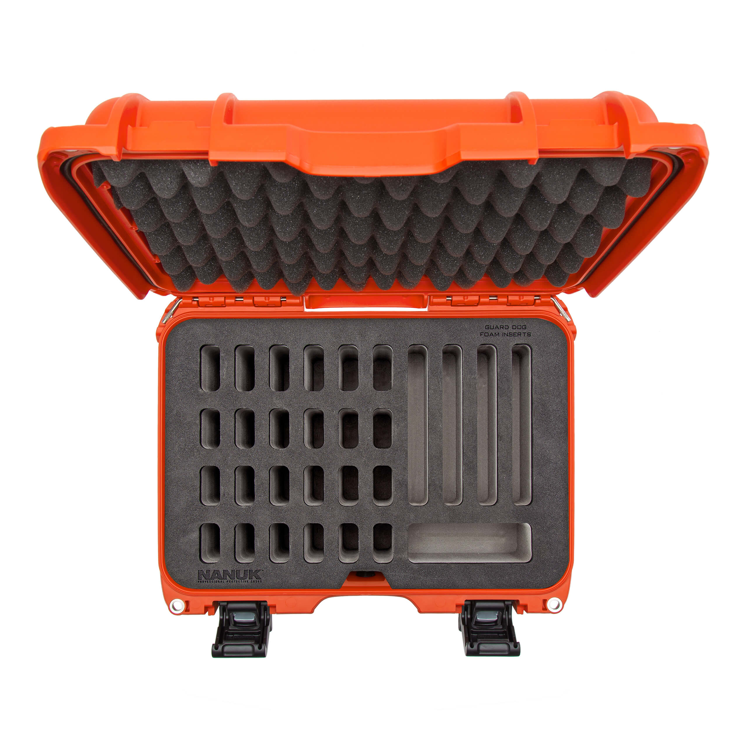 NANUK 915 28-Knives Case Orange top view empty