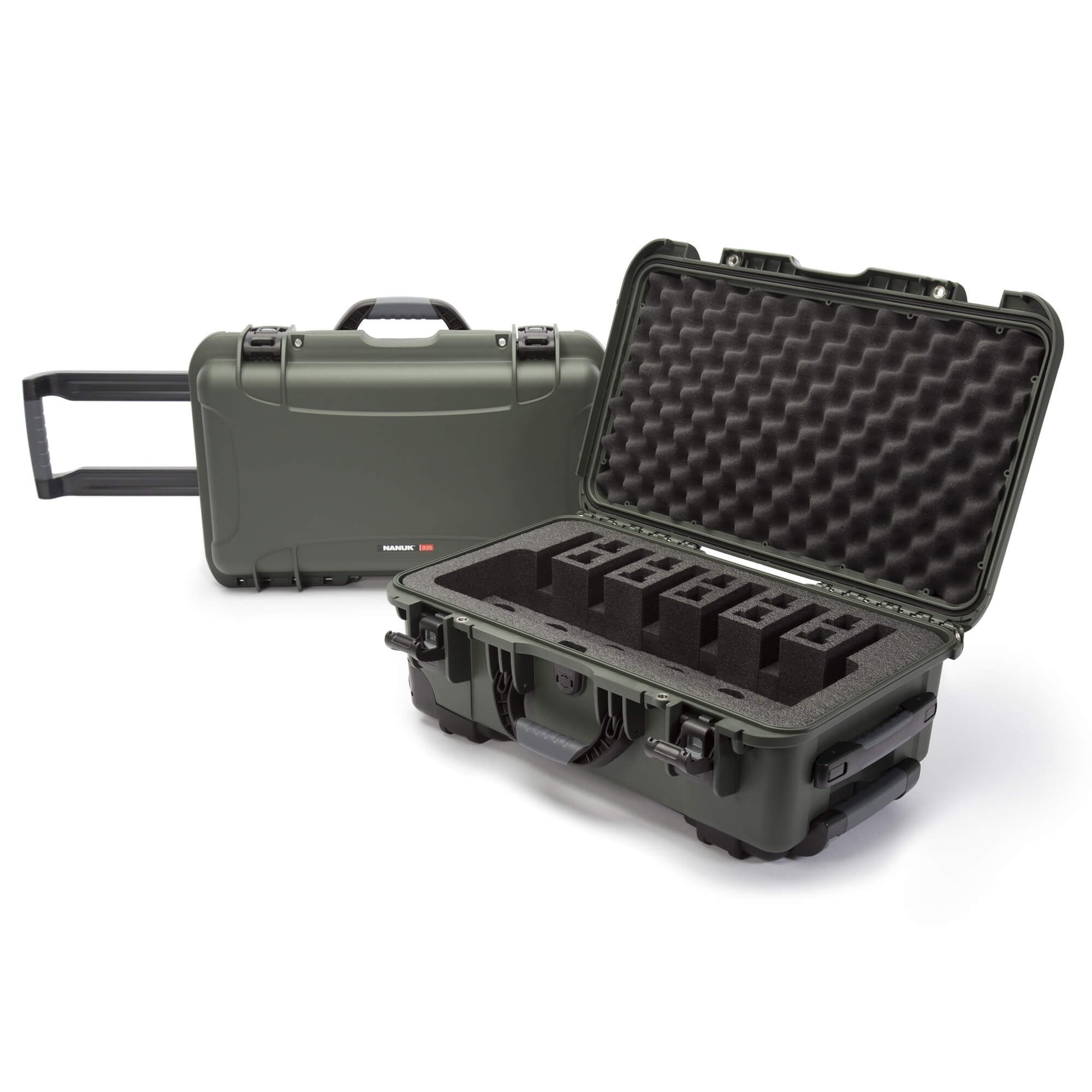 NANUK 935 6 UP Gun Case-Gun Case-Black-NANUK