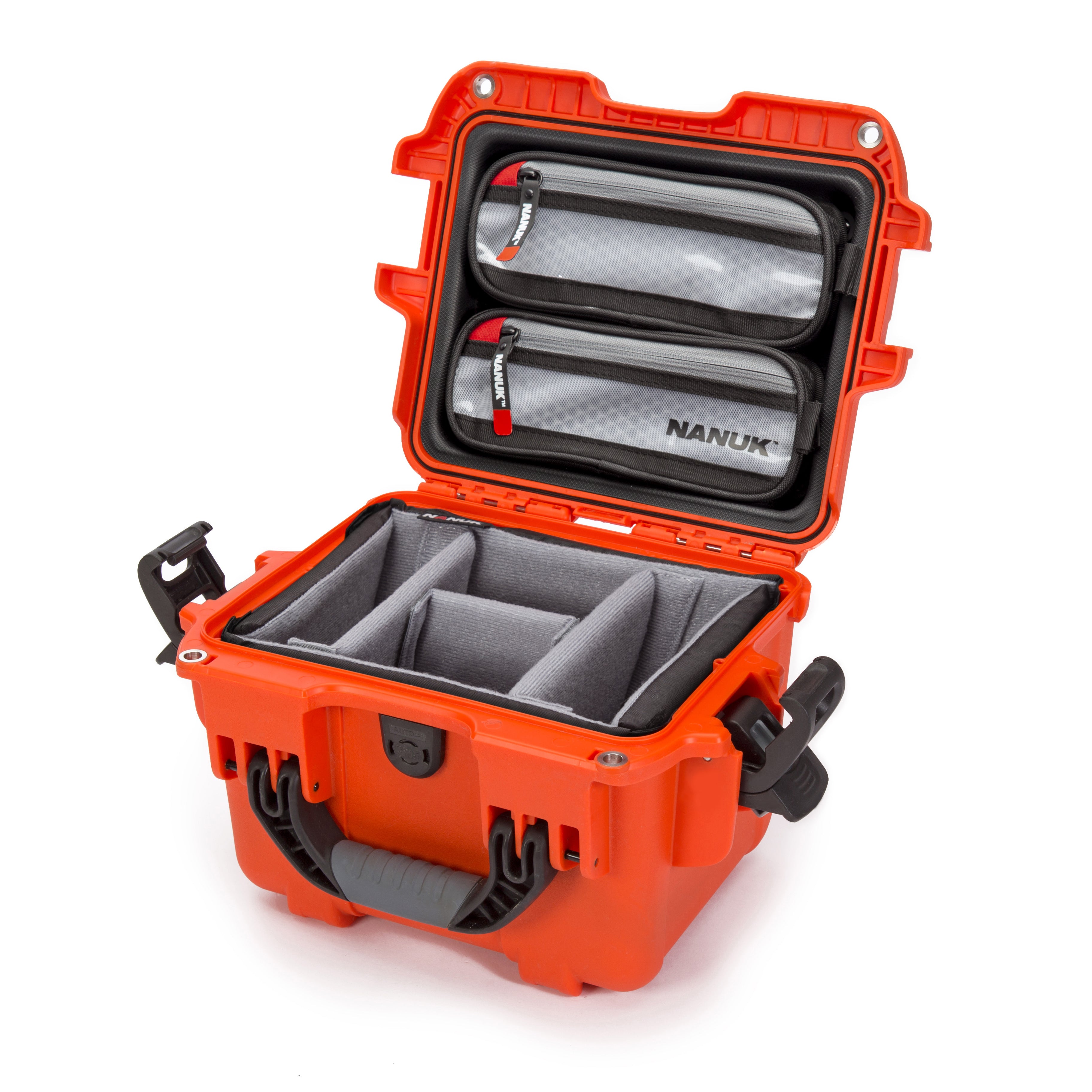 Nanuk 908 Pro Photo Kit Orange