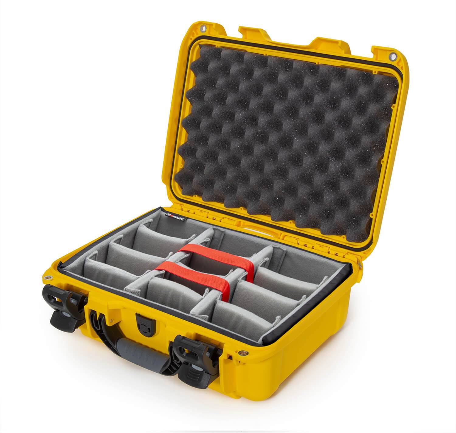 NANUK 920-Nanuk Case-Yellow-Padded Divider-NANUK