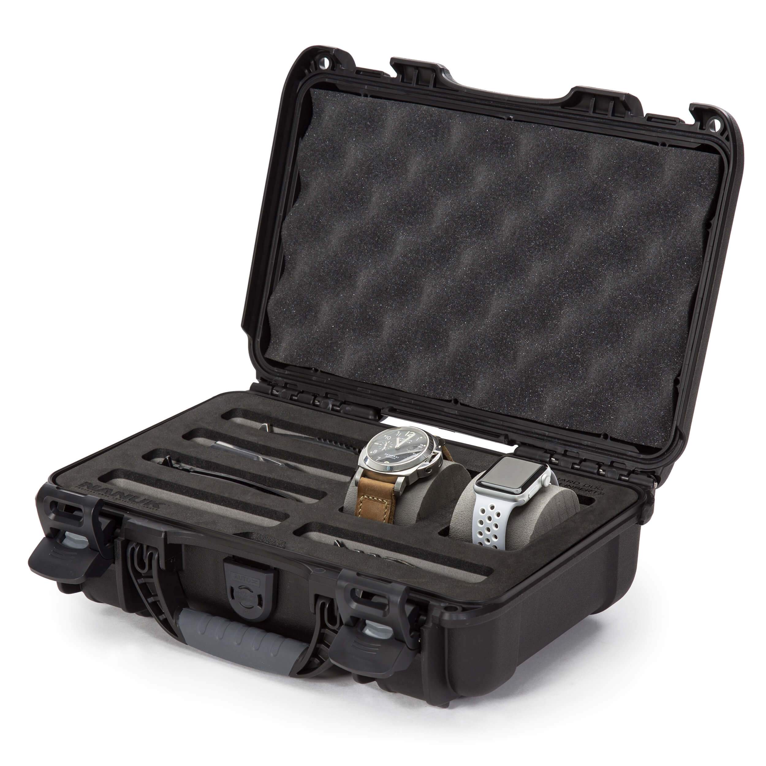 NANUK 909 2 Watches 5 Knives Case