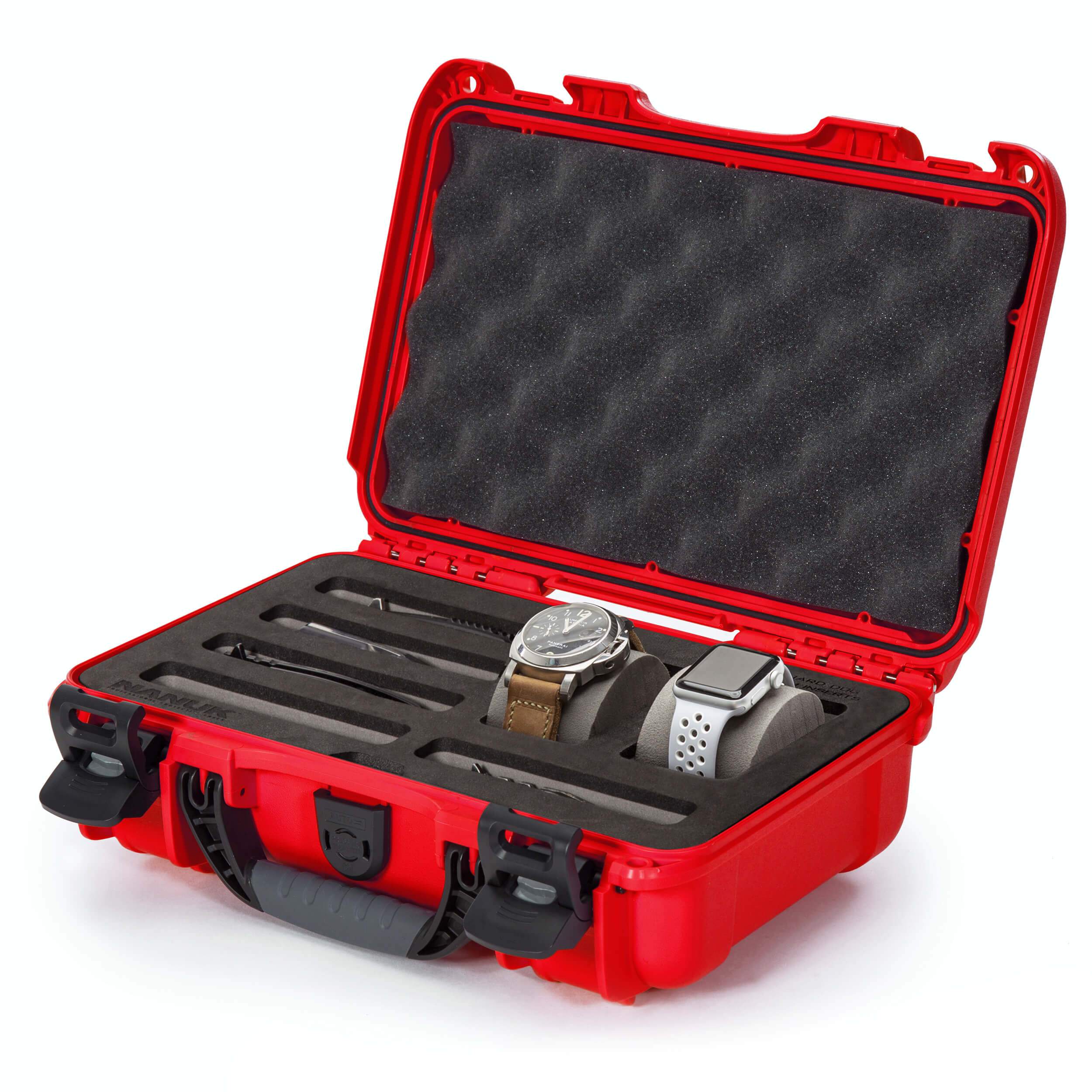 NANUK 909 2 Watches 5 Knives Case