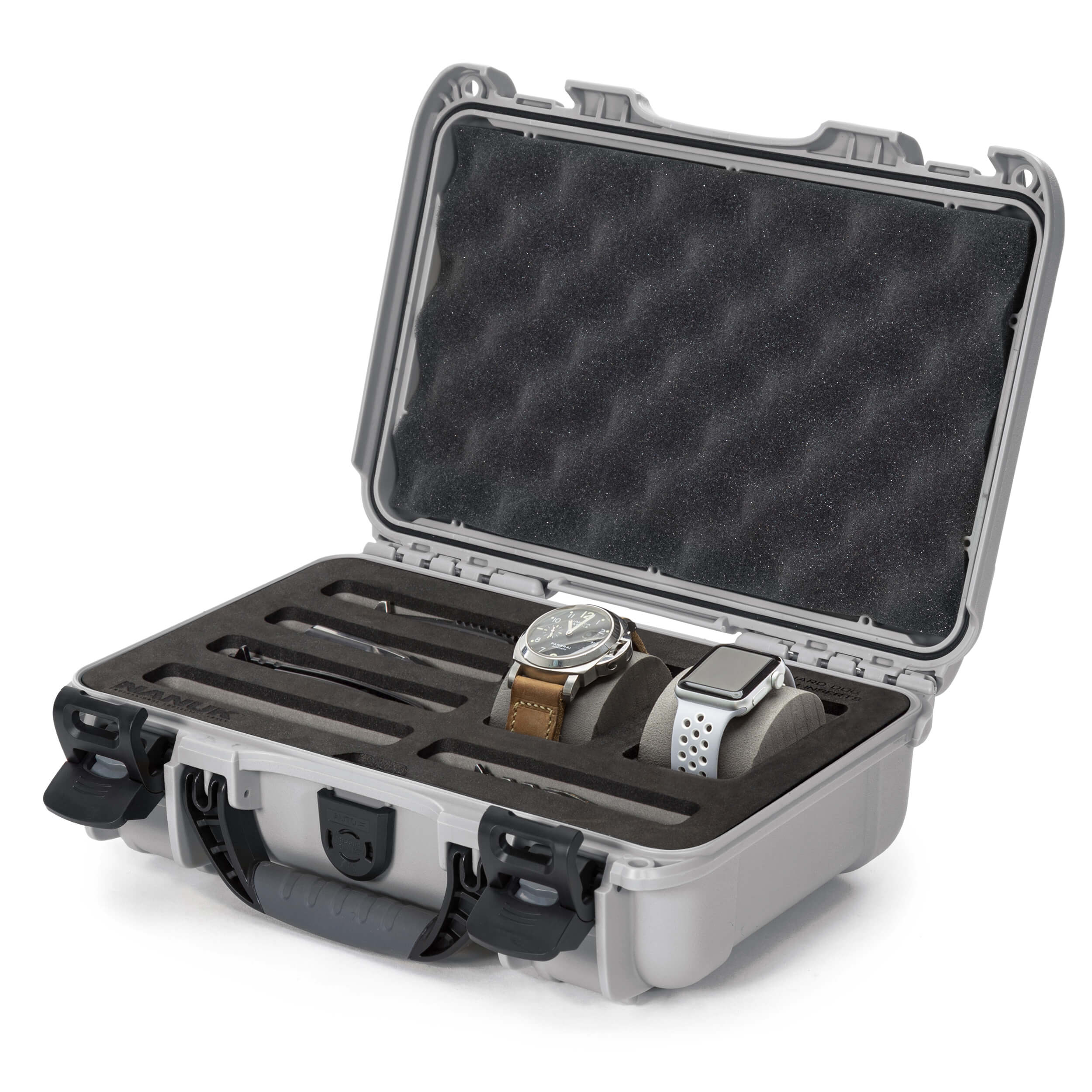 NANUK 909 2 Watches 5 Knives Case