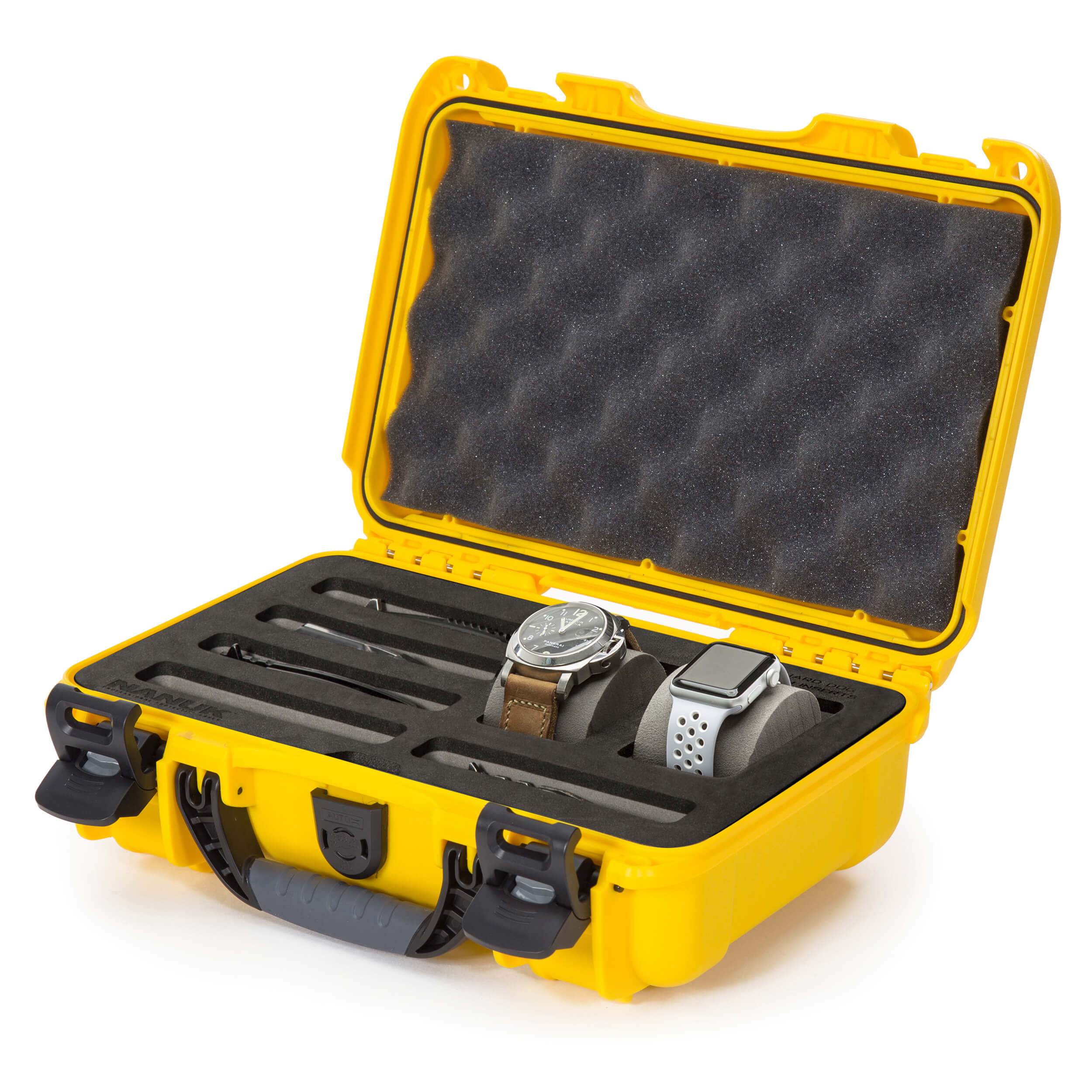 NANUK 909 2 Watches 5 Knives Case