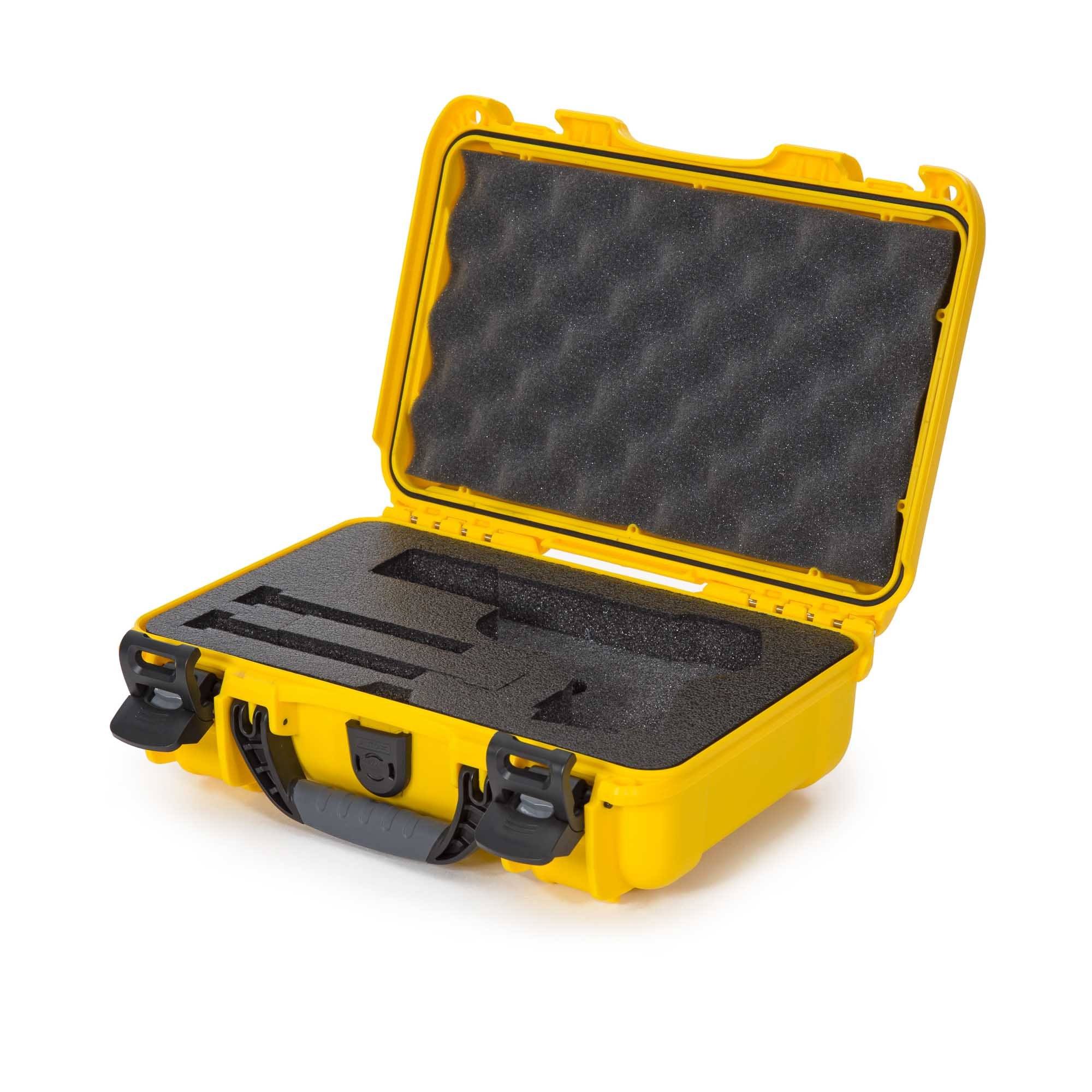 Nanuk 909 Classic Pistol Case in Yellow - Pistol Case