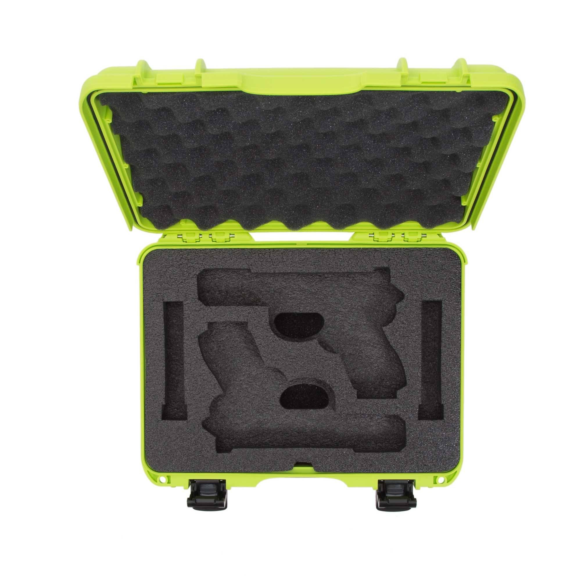 NANUK 910 2UP Glock Gun Case-Gun Case-Lime-NANUK