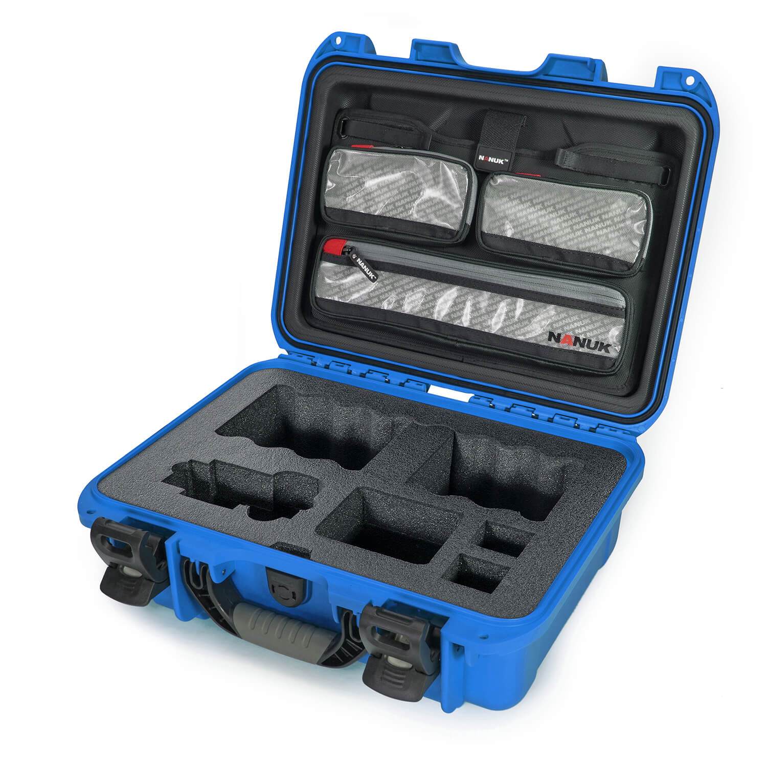 NANUK 920 for Sony A7R-Camera Case-Blue-Lid Organizer-NANUK