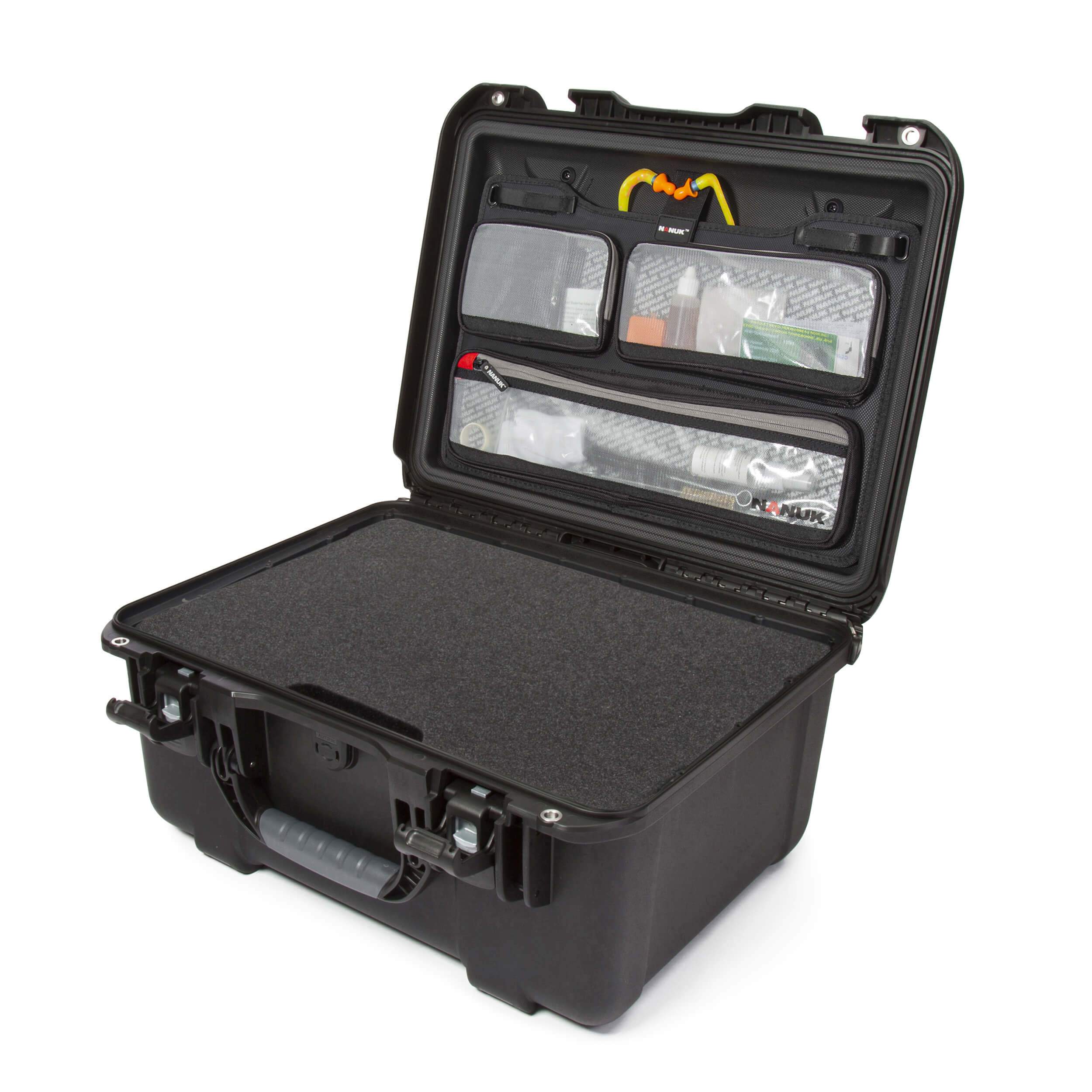 NANUK 933 5 UP Gun Case avec organisateur de couvercle