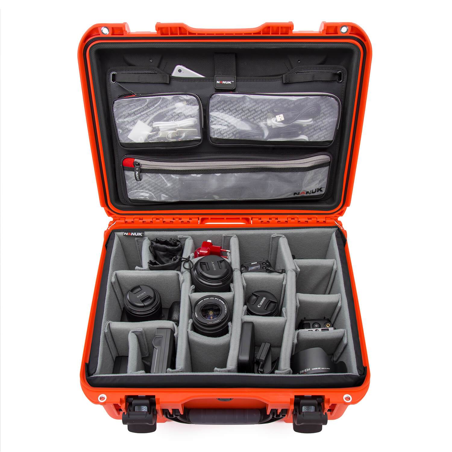 NANUK 933 Pro Photo Kit-Camera Case-Black-NANUK