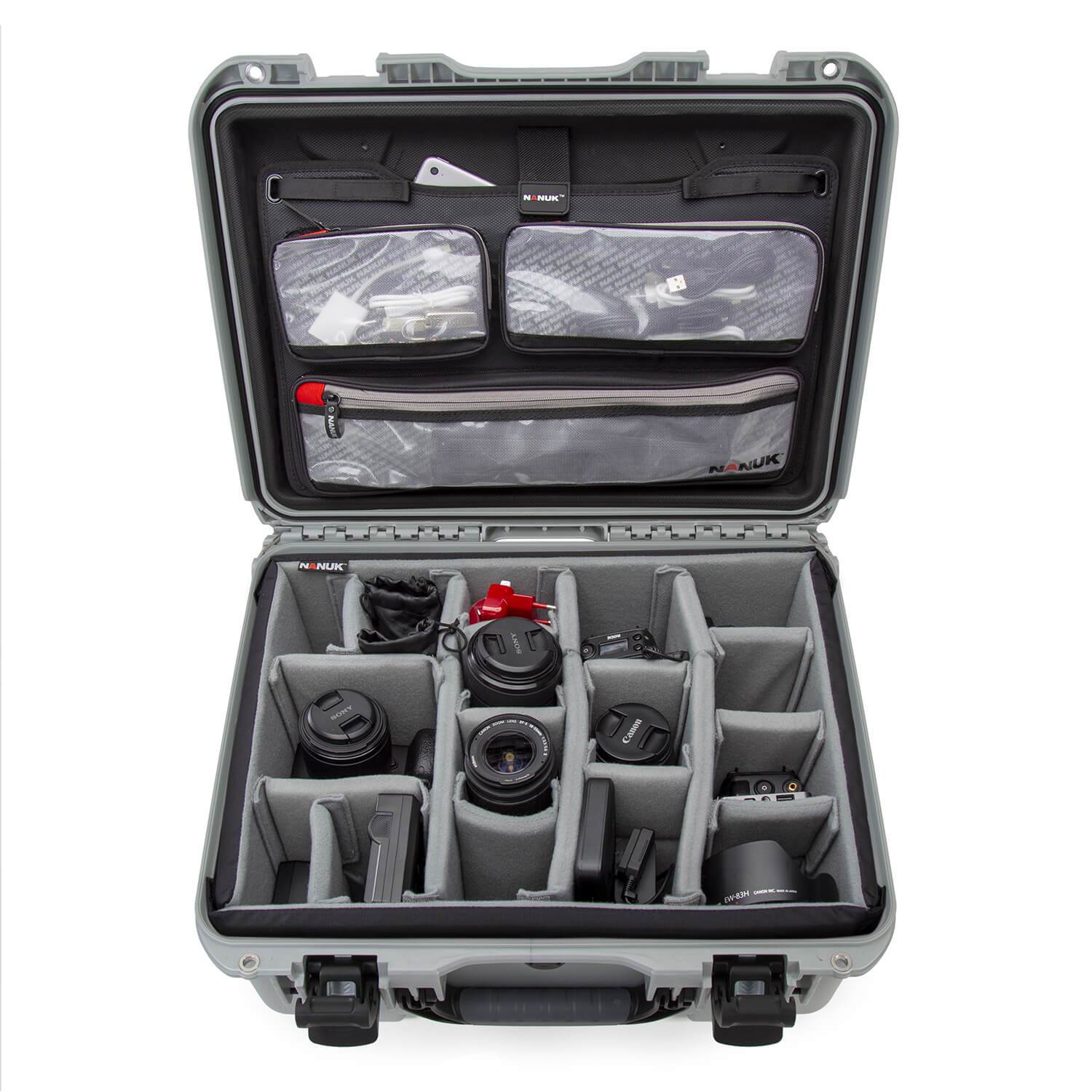 NANUK 933 Pro Photo Kit-Camera Case-Black-NANUK