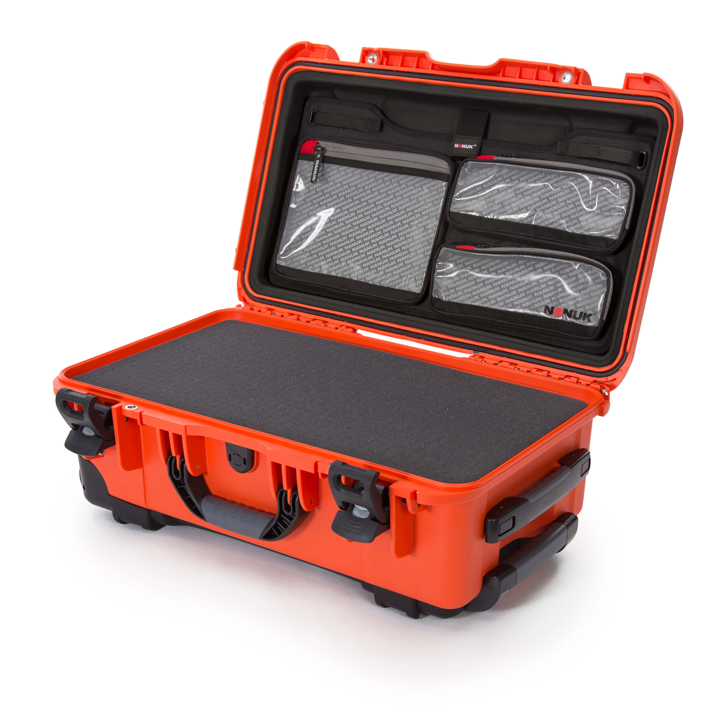 NANUK 935-Nanuk Case-Orange-Cubed Foam + Lid Organizer-NANUK