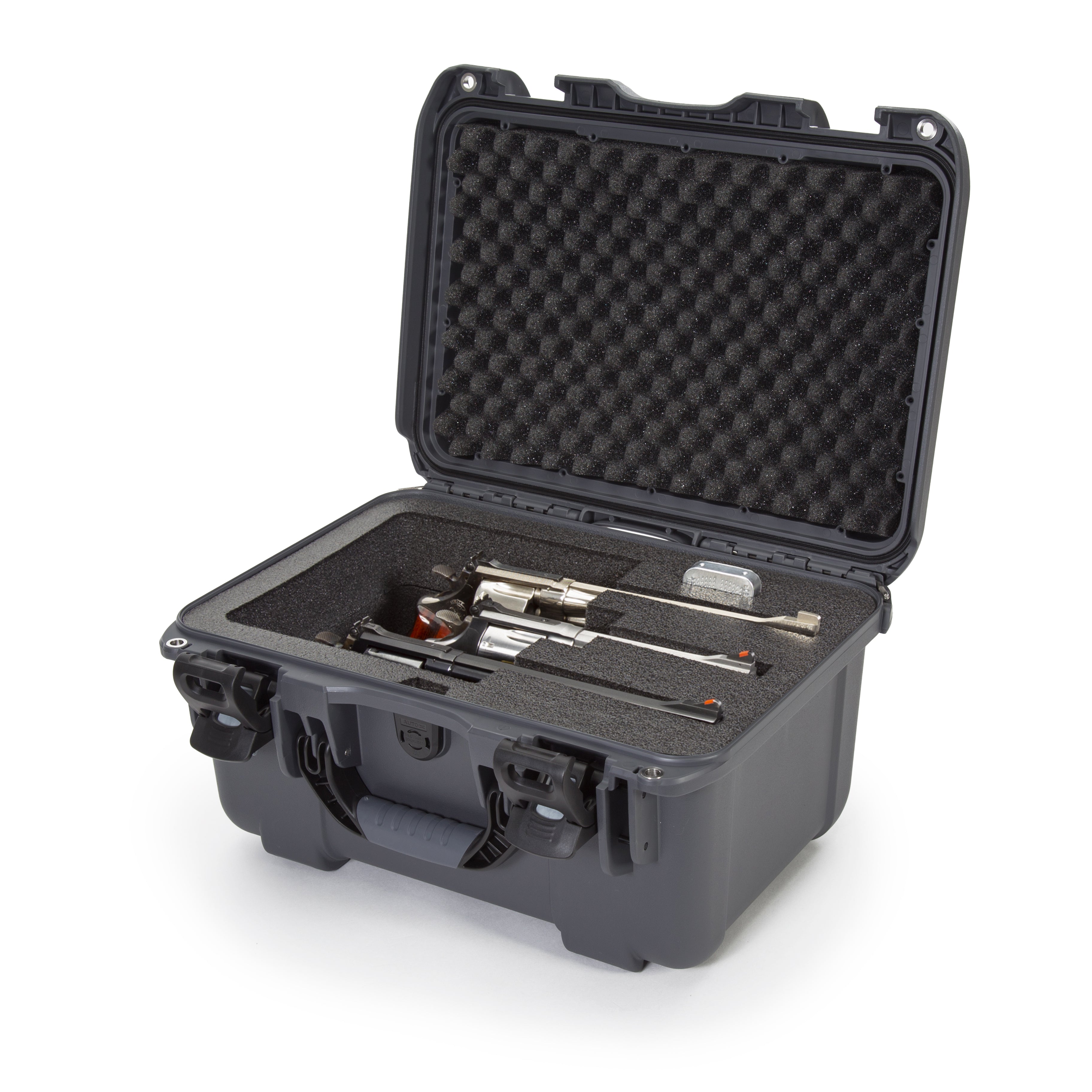 NANUK 918 3 Up Revolver Case-Gun Case-Black-NANUK