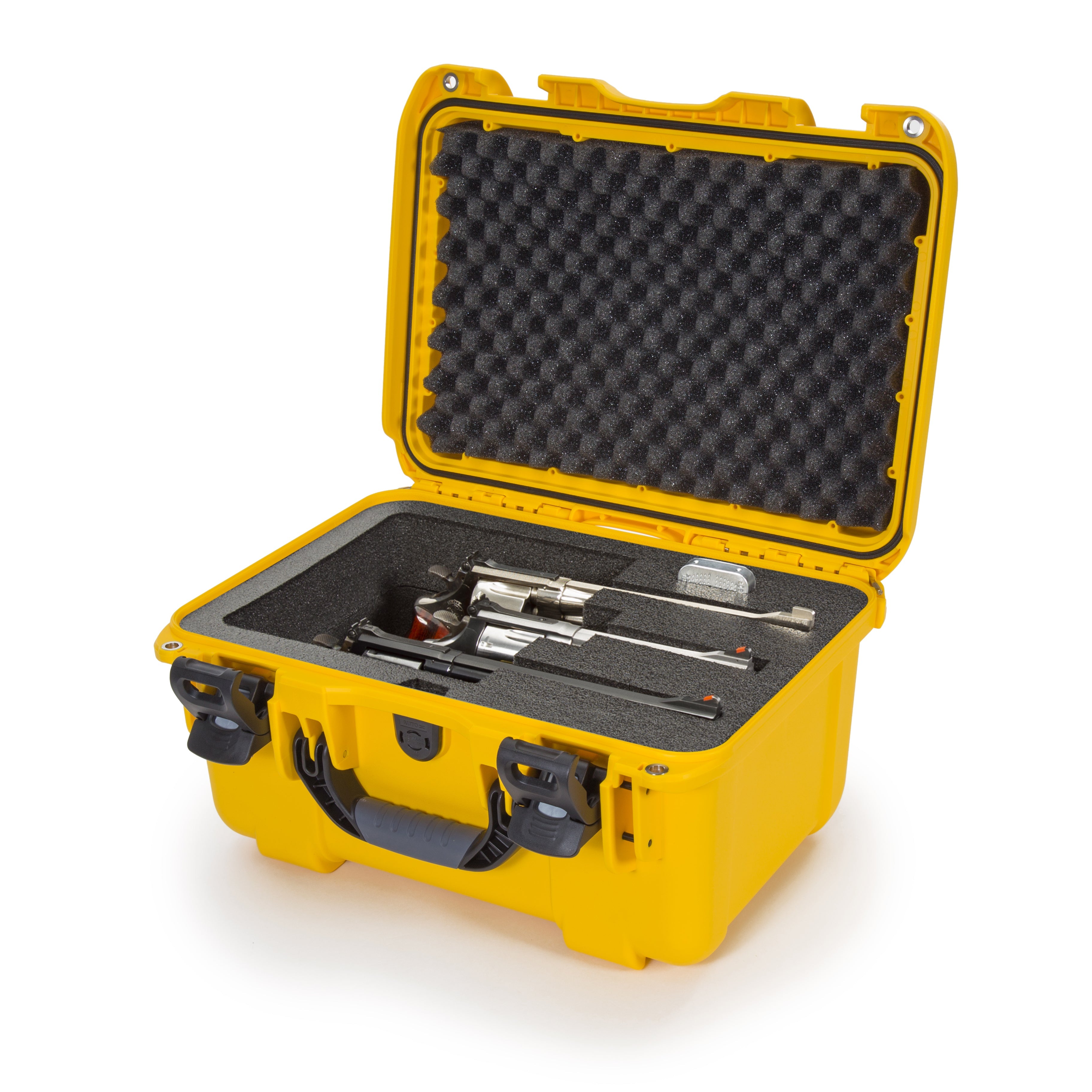 NANUK 918 3 Up Revolver Case-Gun Case-Yellow-NANUK