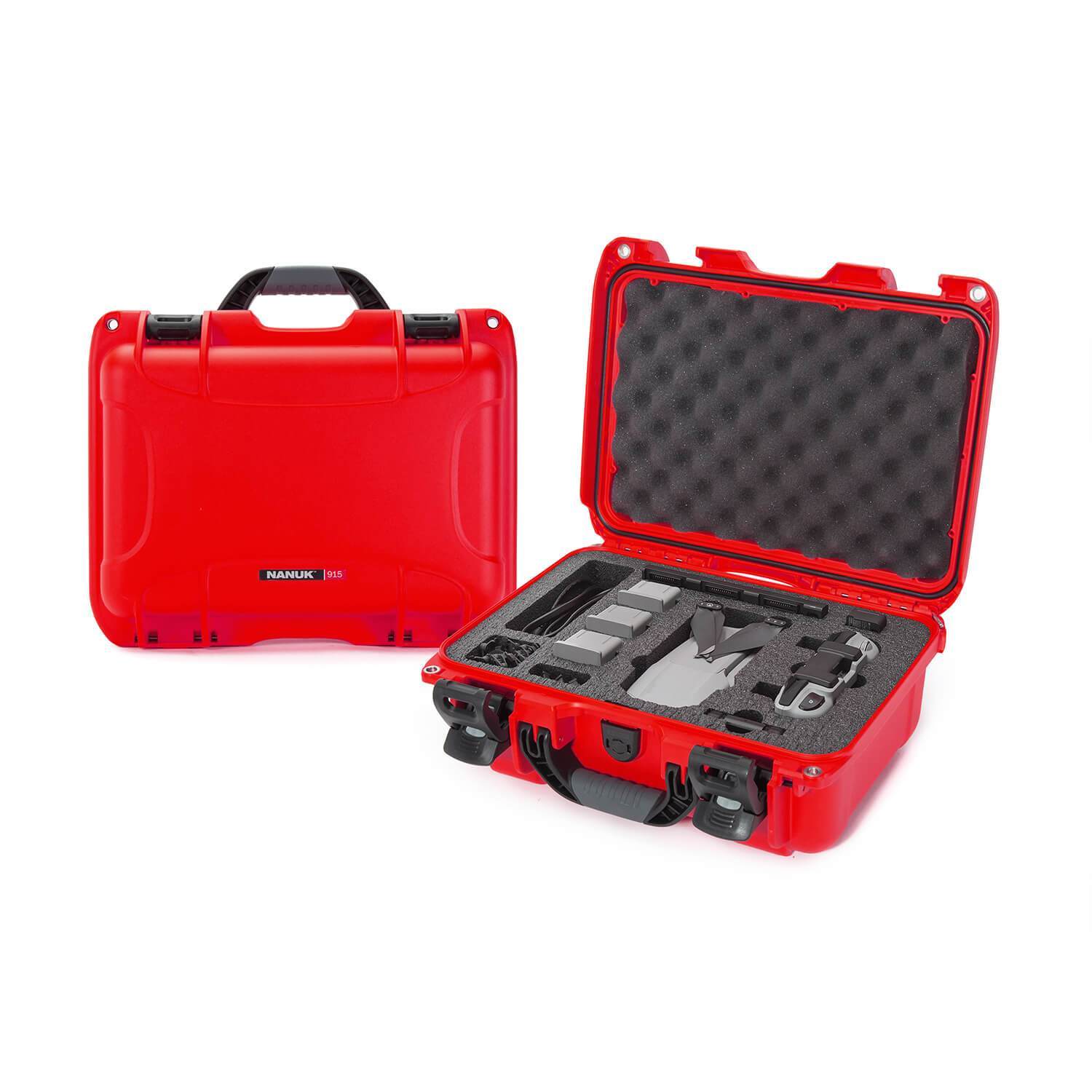 NANUK 915 For DJI Mavic Air 2 Fly More-Drone Case-Red-NANUK